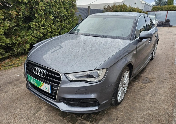 Audi A3 cena 42900 przebieg: 139000, rok produkcji 2015 z Chodzież małe 466